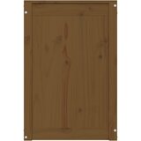  Kutija za rublje boja meda 44 x 44 x 66 cm od masivne borovine | Eponuda.com