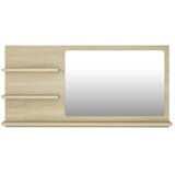  Kupaonsko ogledalo boja hrasta 90x10,5x45 cm konstruirano drvo | shoptok.hr