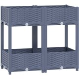  Povišena gredica 80 x 40 x 71 cm od polipropilena | shoptok.hr