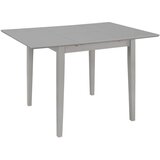  Produživi blagovaonski stol sivi (80 - 120) x 80 x 74 cm mdf | shoptok.hr