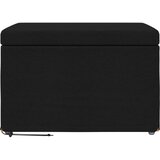  Stolica Črna 61 x 41 x 40 cm Tkanina in obdelano les, (5000243273) | Shoptok.si