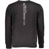 U.S. GRAND POLO US GRAND POLO MEN&#39;S BLACK ZIP-OUT SWEATSHIRT | Shoptok.si