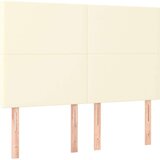  S oprugama i madracem krem 140x200 cm od umjetne kože | shoptok.hr