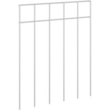 vidaXL Vrtni panel ograje 24 pcs Pocinkano jeklo Srebrna, (5000301763) Cene