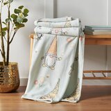 Catherine Lansfield Svijetlo zelena deka s uskršnjim motivom od mikropliša 130x170 cm Spring Gonks – | shoptok.hr