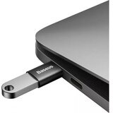 Baseus INGENUITY USB-C V USB-A ADAPTER OTG (ČRN) | Shoptok.si