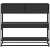  Konzolni stol crni 90x35x80 cm konstruirano drvo | shoptok.hr