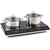 Klarstein VariCook Slim, Dvojna indukcijska kuhalna plošca, 3500 W, casovnik, 240° C, upravljanje na dotik, (20722550) | Shoptok.si
