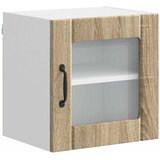  Zidni stakleni ormarić Lucca 2 pcs Hrast sonoma 40 x 31 x 40 cm | shoptok.hr