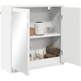  Kupaonski ormar s ogledalom s policom Bijelo 60 x 20 x 60 cm | shoptok.hr
