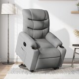 Maison Chic Električni naslanjač - Relax naslanjač s funkcijo vstajanja svetlo siv, (22061893) | Shoptok.si
