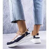 Gemre Navy sneakers with golden inserts Lebrun | shoptok.hr