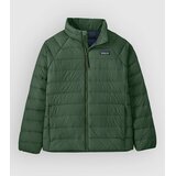 Patagonia Down Kids Jacket canopy green | Shoptok.si