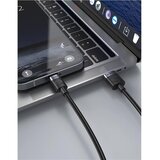 Swissten iPEAX KABEL TEXTILE USB-A/LIGHTNING 1,5M, 30W, USB 2.0 crni | shoptok.hr