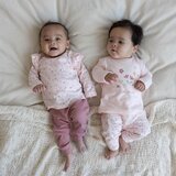 Little dutch otroške dolge hlače rib vintage pink | Shoptok.si