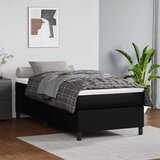  Okvir za krevet s oprugom crni 90x190 cm od umjetne kože | Eponuda.ba