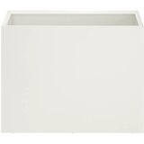  Vrtna saksija Bijela 40 x 30 x 30 cm Čelična vrata | shoptok.hr