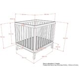 Vipack Smeđi putni krevetić od masivnog bora 95x75 cm Sezane &amp;ndash; Slike