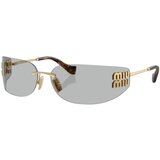 Miu Miu MUA51S 5AK50K ONE SIZE (75) Zlata/Siva Cene