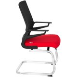 MID.YOU Konferenčni Stol Inventor V, Črna, Rdeča | Shoptok.si