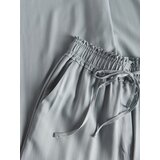 Reserved - Hlače od viskoze - light grey | shoptok.hr
