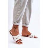 Kesi Women's material sandals white Aversa Cene