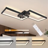 Nettlife zatemnljiva LED stropna svetilka z daljinskim upravljalnikom 40W kovinska moderna oblikovalska kuhinjska svetilka za jedilnico pisarno, (22110712) | Shoptok.si