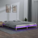  Okvir kreveta 135 x 90 cm bračni od masivnog drva Cijene