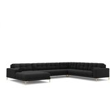 Cosmopolitan Design Tamno siva kutna garnitura (s desnim kutom) Bali – | shoptok.hr