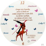  Personalizirani zidni satovi – Unikatni dar zahvalnosti za učiteljice i tete u vrtiću - 15. - 1796 | shoptok.hr