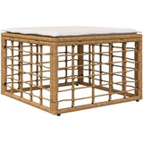  Zunanja garnitura za sedenje 8 pcs Naravna in krem bela, (5000272030) | Shoptok.si