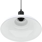 VISILICA podesiva po visini E27 sjajno bijela Ø 31 cm metal | shoptok.hr
