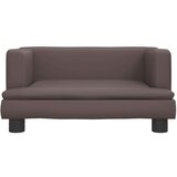  Otroški kavč rjav 60x40x30 cm umetno usnje, (20988163) | Shoptok.si