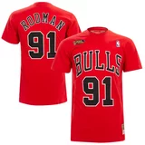 Mitchell And Ness muška Dennis Rodman 91 Chicago Bulls HWC majica