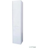Lapino Ormar za kupatilo sa korpom za veš Flora 35x150cm Beli Cene