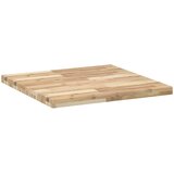 Stolna ploča četvrtasta 70x70x4 cm od masivnog drva bagrema | shoptok.hr