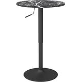 HOMCOM barska miza iverna plošča 60D x 60Š x 68 93,5V cm Črn, (5000242681) | Shoptok.si