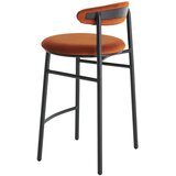 Ellos Home Konjak smeđa metalna barska stolica (visine sjedala 66 cm) Doggi – | shoptok.hr