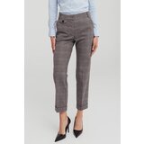 Legendww ženske karirane pantalone ravnog kroja 256-2497-9099-41P1 u