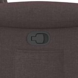  Naslanjač temno rjavo blago, (21824720) | Shoptok.si
