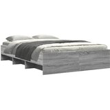  Okvir za krevet boja hrasta 140x190 cm od konstruiranog drva | shoptok.hr