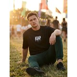 Sinsay Pamučna majica s natpisom ASAP | shoptok.hr