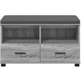  Haldna klop z blazino s predalom Siva Sonoma 80 x 38 x 46 cm, (5000155707) | Shoptok.si