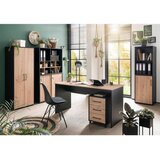 MID.YOU PISALNA MIZA leseni material črna, barve hrasta | Shoptok.si