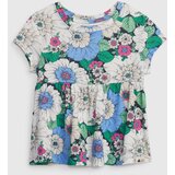 GAP Children's Flowered T-shirt - Girls | shoptok.hr