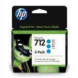 HP Tinta 3ED77A nr.712 (plava), trostruko pakiranje, original | shoptok.hr