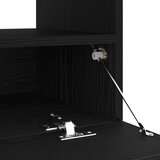  Set TV komoda 2 pcs Crna 180 x 35 x 40 cm Konstruirano drvo | shoptok.hr