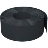  Ograda za vrt 25 m 20 cm PE Crna | Eponuda.com