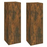 vidaXL TV omarica 2 kosa dimljeni hrast 30,5x30x90 cm konstruiran les, (20733591) Cene