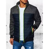 DStreet Kurtka męska przejściowa pikowana granatowa | Shoptok.si